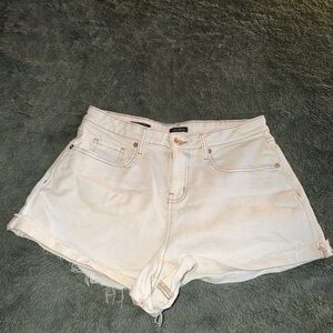 Wild Fable Cream Jean Shorts